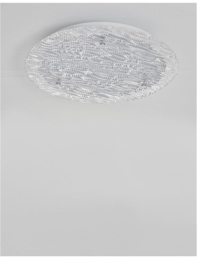 WING plafoniera - 9624222 - White Metal & Glass [4]
