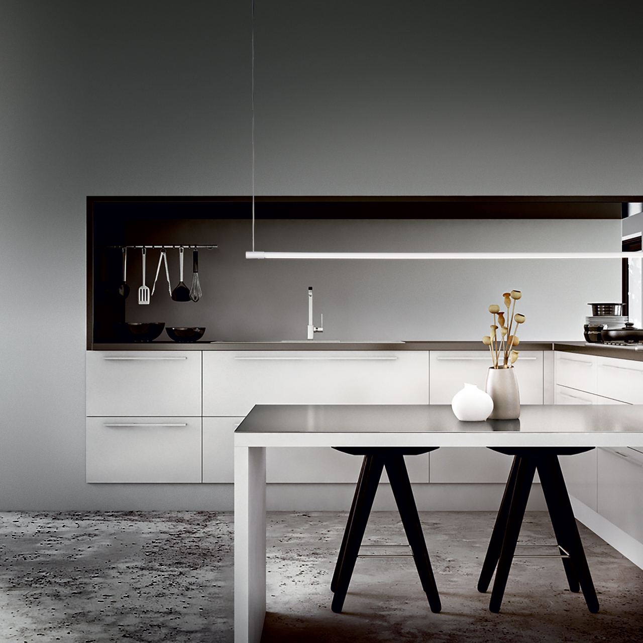 YOKO SP BIANCO - suspensie moderna LED [2]