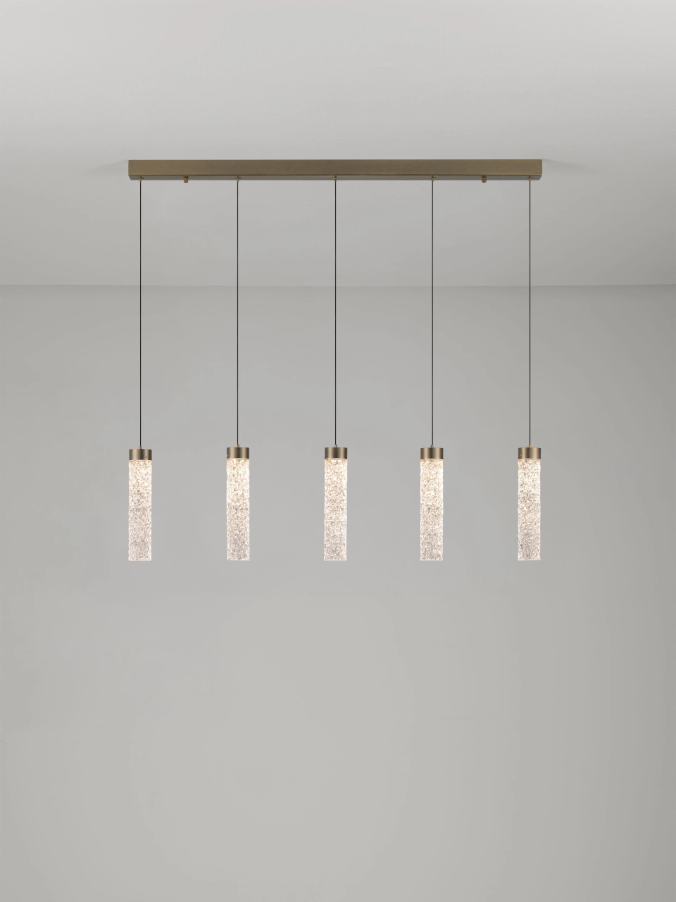 ZELON 1 antique brass - suspensie moderna liniara [4]