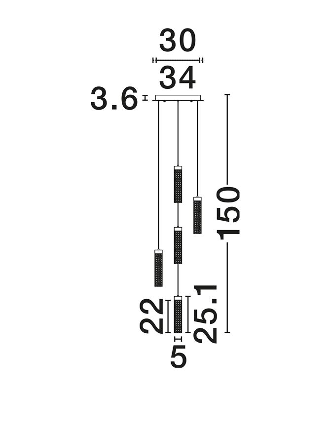 ZELON suspensie LED Triac 9160201 [6]