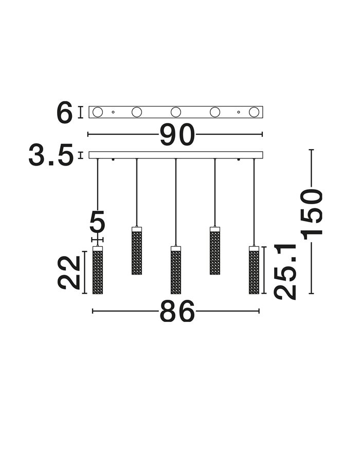 ZELON suspensie LED Triac 9160202 [6]
