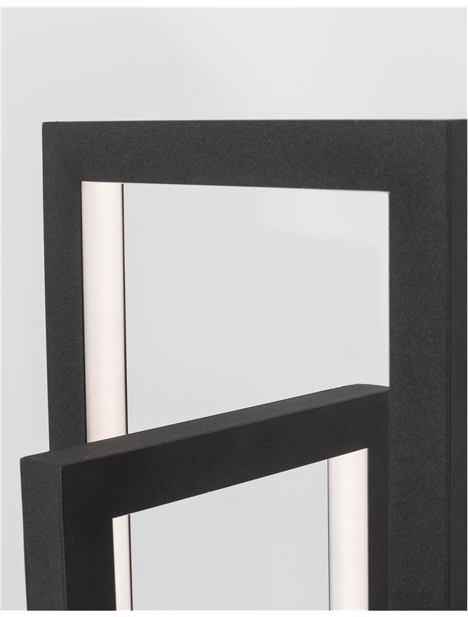 ZESIRO veioza - 9086022 - Sand Black Aluminium & Acrylic [3]