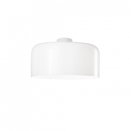 Plafoniere - I-GIBUS-PL40 BCO - plafoniera moderna diam 40 - alb