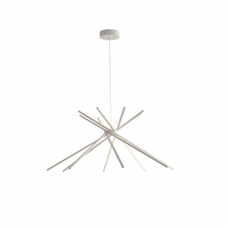 Lustra LED-SHANGHAI-S8C BCO Lustra 3000K - lustra moderna