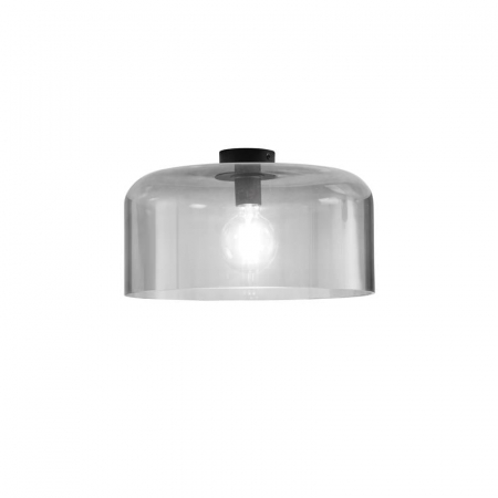 Plafoniere - I-GIBUS-PL40 GRI-GIBUS-PL40 BLU - plafoniera moderna diam 40 - fumee