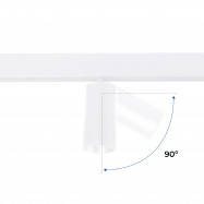 Magnetic track LED spotlight - 48V - 20W - DALI-2 dimmable CCT -  White [4]