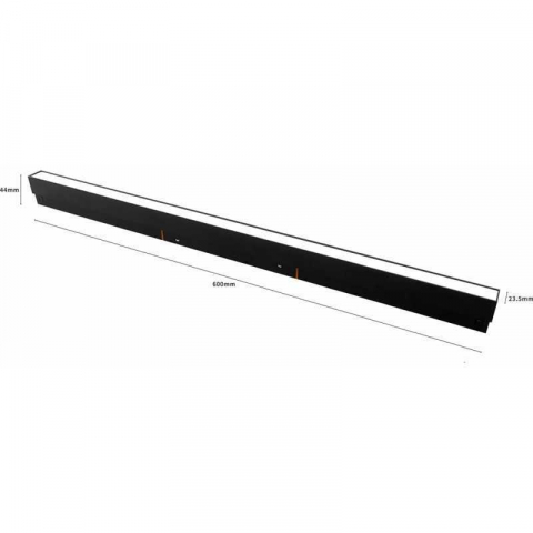 Sisteme de sine - 3CCT PROIECTOR LINIAR LED 20W 3CCT (2700K-6500K)  - 48V PE SINA MAGNETICA  S22/R22 - Smart