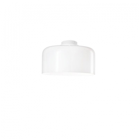 Plafoniere - I-GIBUS-PL30 BCO - plafoniera moderna diam 30 - alb