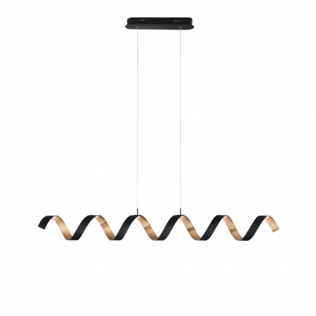 LED-HELIX-S6C NER lustra LED 3000K