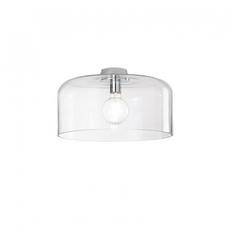 Plafoniere - I-GIBUS-PL40 TR - plafoniera moderna diam 40 - transparet