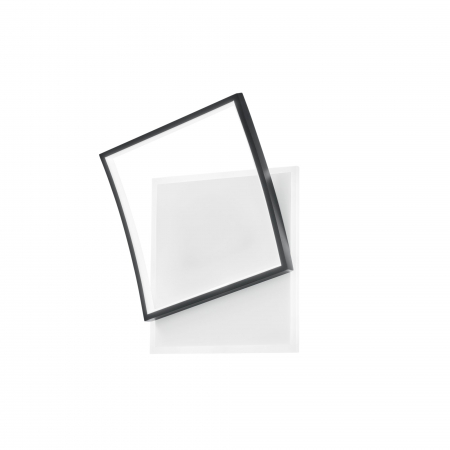 Plafoniere - LED-AYRTON-Q42-NER Plafoniere/Aplice moderne - Fan Europe (LAD)