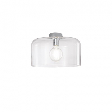 Plafoniere - I-GIBUS-PL35 TR - plafoniera moderna diam 350 - transparent
