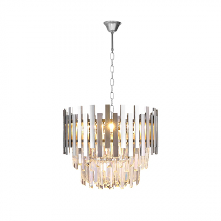 Candelabru modern cu cristale ASPEN diam 45 cm - Milagro
