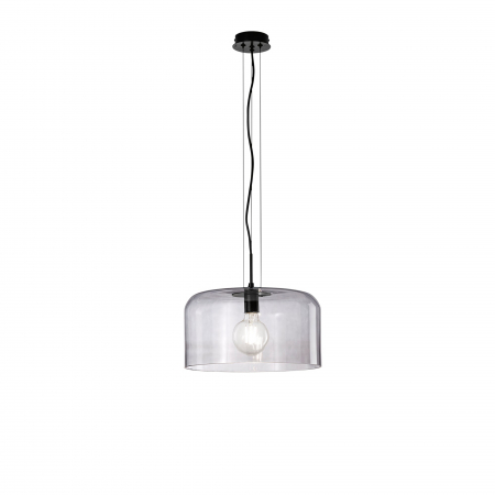 Lustre simple - I-GIBUS-S35 GR - suspensie moderna diam 35 - fumee