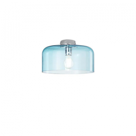 Corpuri pt interior - I-GIBUS-PL30 BLU - plafoniera moderna diam 30 - albastra
