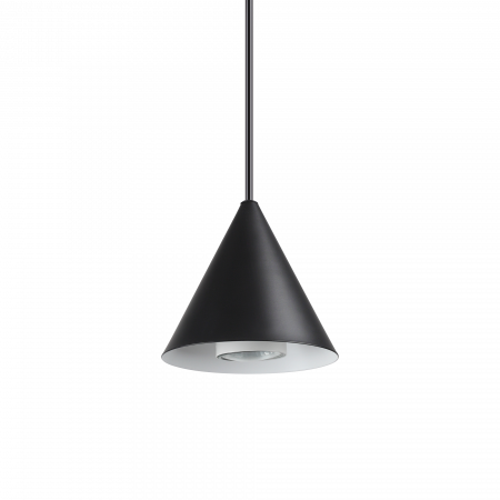 Lustre simple - LUSTRA SIMPLA MODERNA - A-LINE SP1 SMALL NERO - IDEAL-LUX