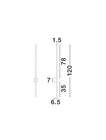 Aden I Ap120 - Aplica moderna LED  - LINIAR [6]