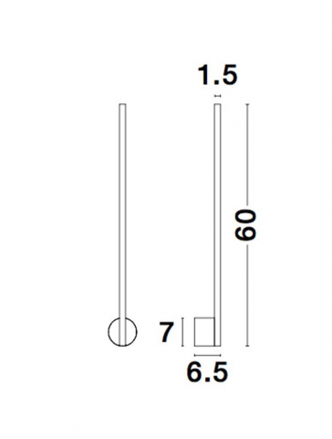 Aden I Ap60 - Aplica moderna LED  - LINIAR [4]