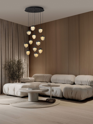 Lustre simple (suspensie) - ALICIA