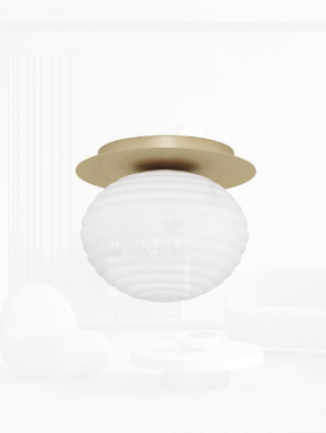 ALLEN plafoniera Matt Gold Metal [1]
