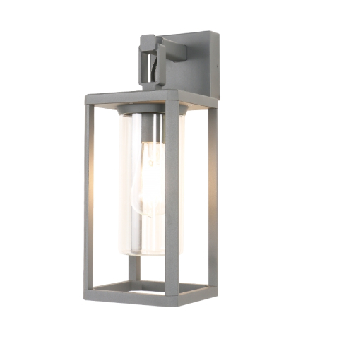 Exterior - APLIQUE 1L E27 IP65 GRIS OSCURO