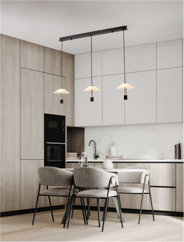 Corpuri pt interior - Anafi Sp3 D - suspensie moderna LED - corpuri de iluminat Nova Luce