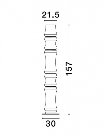 Lampadara ANAPNOE 5L - modern glass - LED Dimmabil [4]