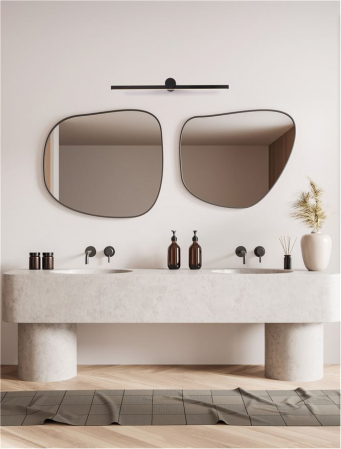 Aplice - Aplica Baie - BREGGO 81 negru IP54 - corpuri de iluminat moderne