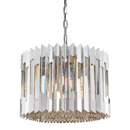 Suspensie Cristal RITZ CHROME 7 xE14 - ML0394 [1]