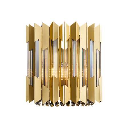 Aplice - Aplica Cristal RITZ Gold 2xE14 - Milagro
