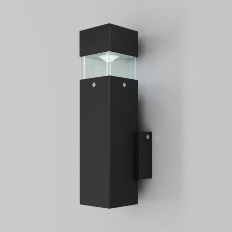 Decorative - Aplică de exterior Maytoni Quadra O143WL-L8BK