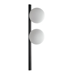 Aplice - APPLIQUE ENOIRE NERA/OPALE 2XE14 14X14X60CM