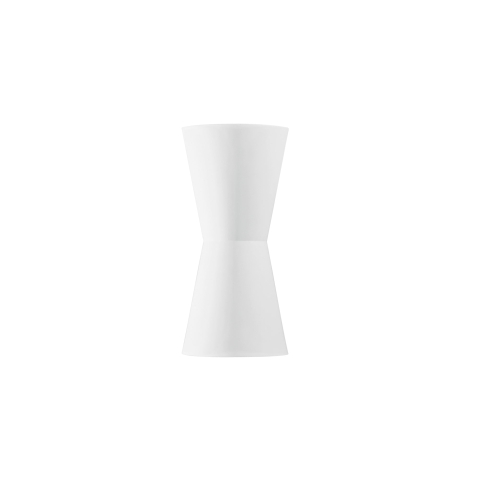 Aplice - APPLIQUE CLEPSYDRA BIANCA 2XE14 18X9X38CM