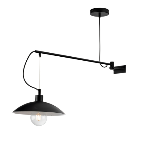 Aplice - APPLIQUE ELDORADO NERA 1XE27 83X30X128CM