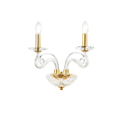 Aplice - APPLIQUE EPOQUE ORO 2XE14 36X23X31CM