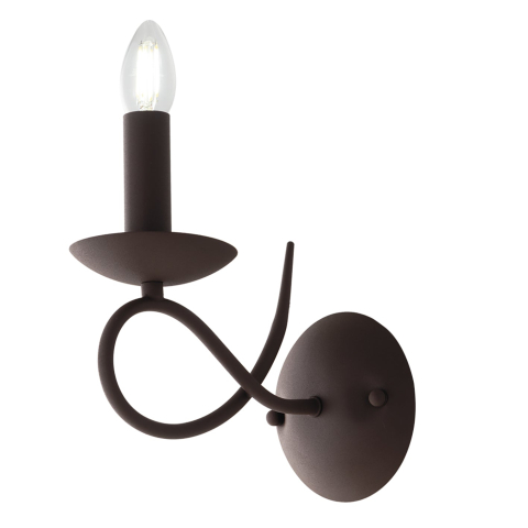 Aplice - APPLIQUE GINEVRA CORTEN 1XE14 21X12X22CM