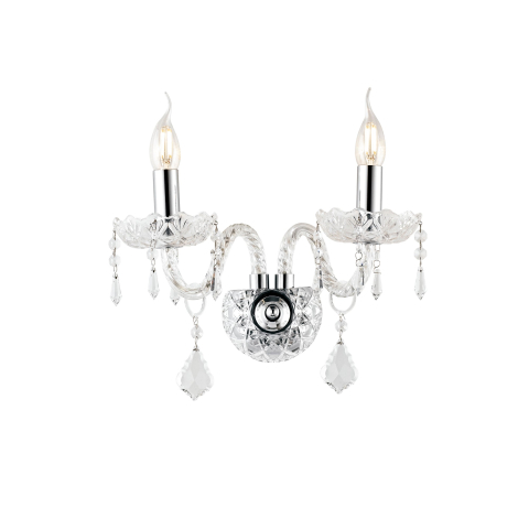 Aplice - APPLIQUE INCANTO CROMO 2XE14 40X18X34CM