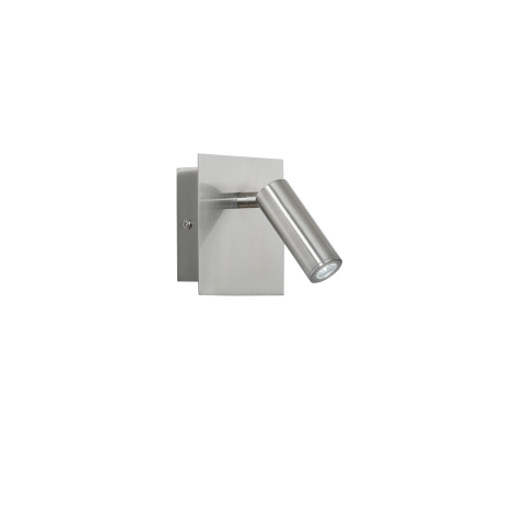 Aplice - APPLIQUE LED DICKENS ORIENTABILE NICKEL 2,2W 220LM 3000K 11X11X9CM