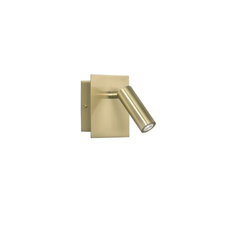 Aplice - APPLIQUE LED DICKENS ORIENTABILE ORO 2,2W 220LM 3000K 11X11X9CM