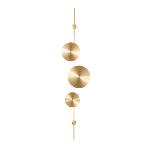 Aplice - APPLIQUE LED IDOL ORO 33W 3720LM CCT 30,5X9X140CM