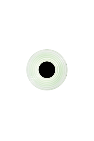 Aplice - APPLIQUE LED MORSE VERDE IN VETRO 8W 800LM CCT 2700/3500/4000K 30X6,5CM