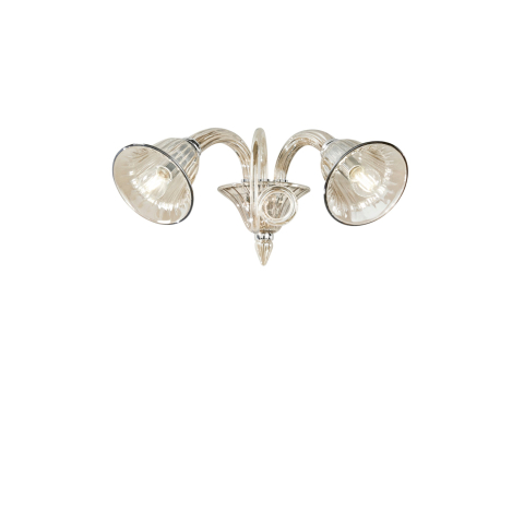 Aplice - APPLIQUE POSEIDON CHAMPAGNE 2XE14 37X37X23,5CM