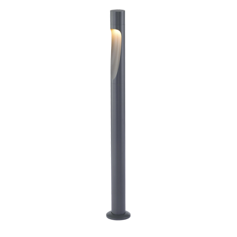 Exterior - BOLARDO 80CM IP65 6W 3000K GRIS OSCURO