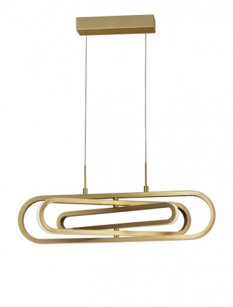 ARTE LED 56W gold - suspensie moderna