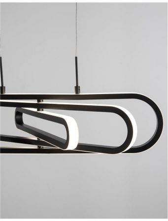 ARTE LED 56W black - suspensie moderna [5]