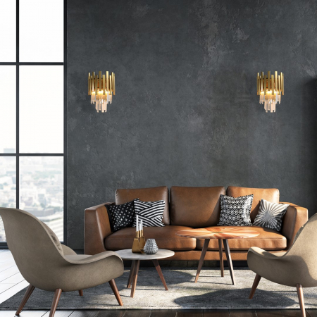 Aplice moderne cu cristale ASPEN - Milagro [2]