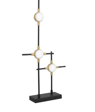 Veioze - ATOMO - 9280674 - veioza black - moderna - Nova Luce