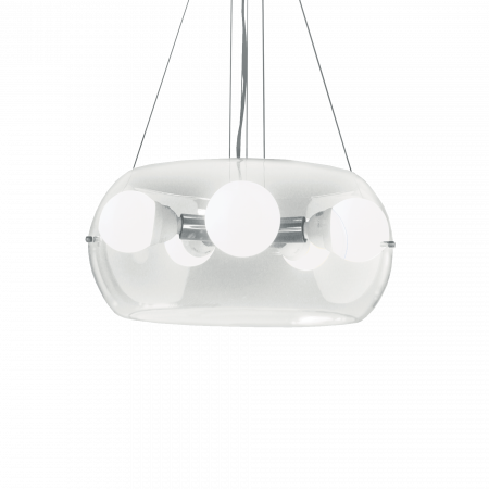Lustre simple - SUSPENSIE MODERNA AUDI-10 SP5 TRANSP - IDEAL-LUX