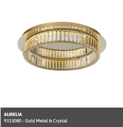 Corpuri pt interior - Plafoniera moderna Aurelia 9333080 - Nova Luce