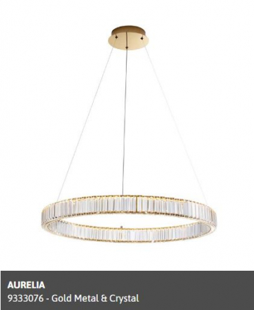 Corpuri pt interior - Suspensie moderna Aurelia 9333076 - Nova Luce